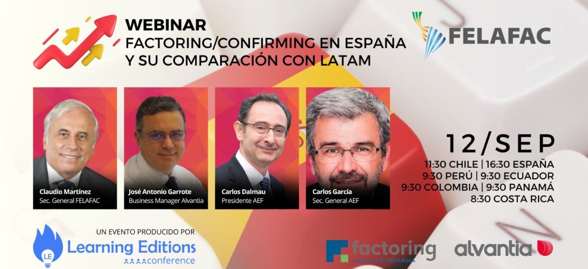 Alvantia participa en el webinar «Factoring y Confirming en España y su comparación con LATAM»